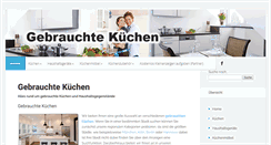 Desktop Screenshot of gebrauchtekuechen.com